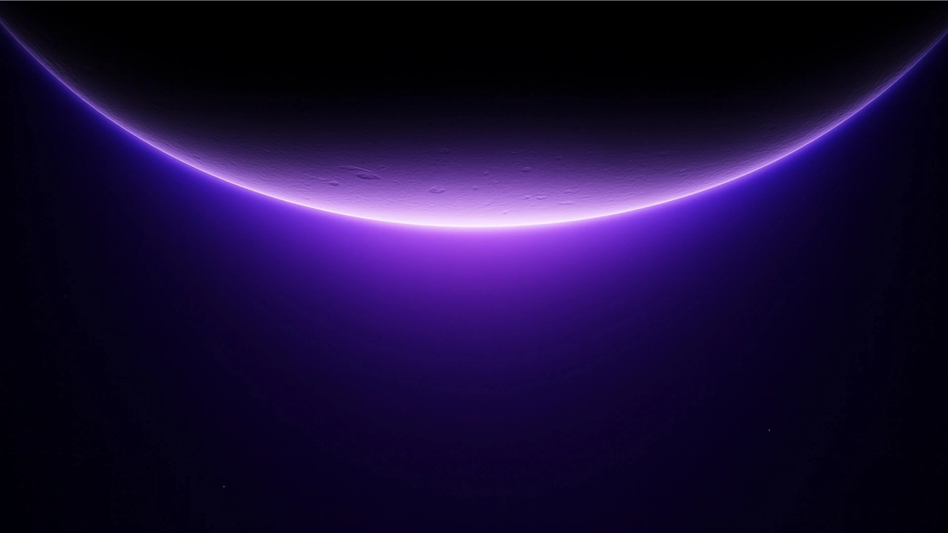 Purple cosmic horizon — momentum forward